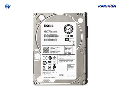 Dell 1.8TB 10K RPM SAS 12Gbps Enterprise Hot-Plug HDD